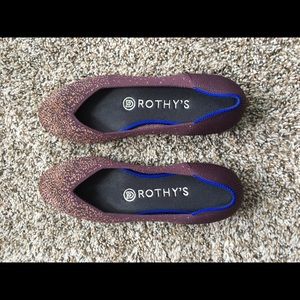 RETIRED Eggplant Metallic Rothy Flats
